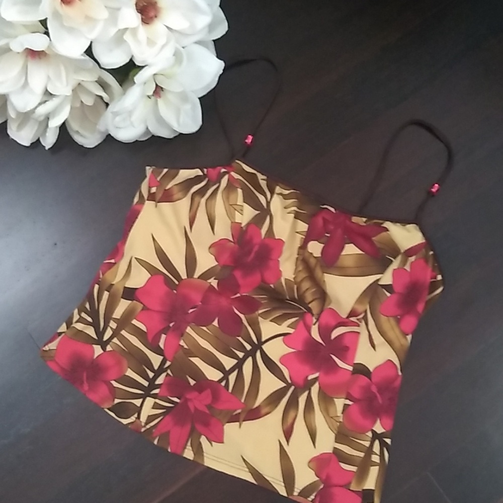 ❤️SOLD! ❤️ Gorgeous Tropical Tankini - Picture 6 of 7